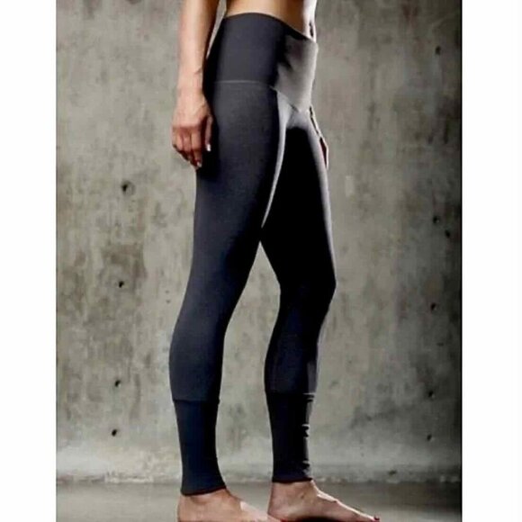 Karma Yama High Rise Black Leggings Sz Small High Rise Athletic Yoga - Picture 1 of 10